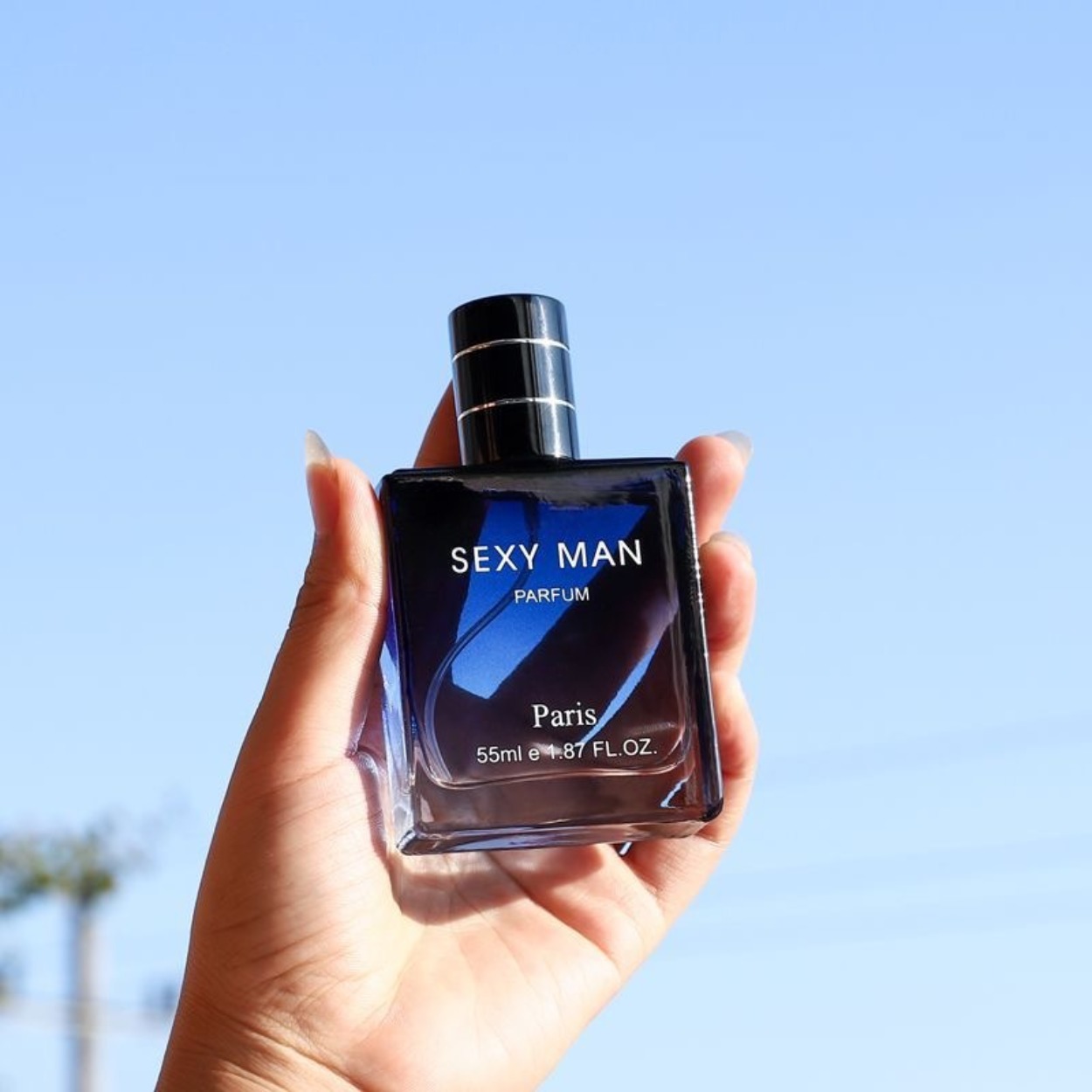 Perfume Fragrance Intense - 남성용 우디&마린 향수 50ml, 오래 지속되는