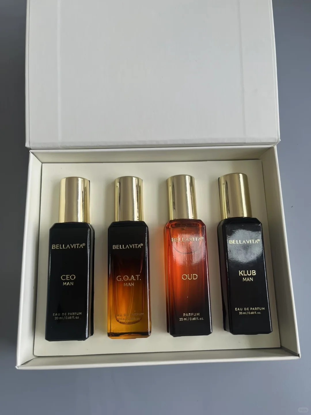 Perfume And Fragrance Difference - 벨라비타 향수 선물 세트에는 KLUB, OUD,
