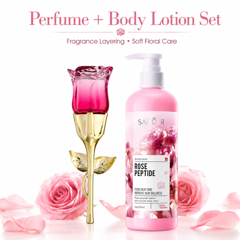 여성용 장미향 향수 & 바디로션 세트, 향기 레이어링  - Perfume Fragrance Body Lotion 리뷰 및 가격