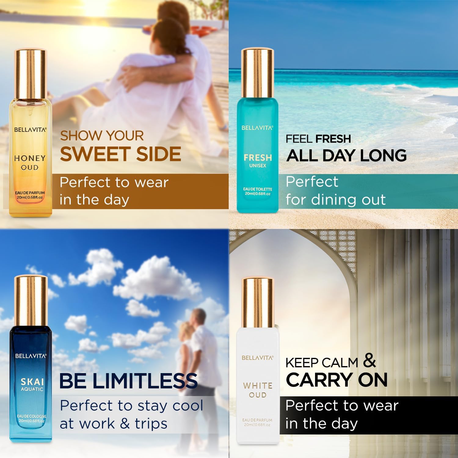 제니픽 벨라 비타 럭셔리 유니섹스 오 드 퍼퓸 선물 세 - Perfume Scent Fragrance 리뷰 및 가격