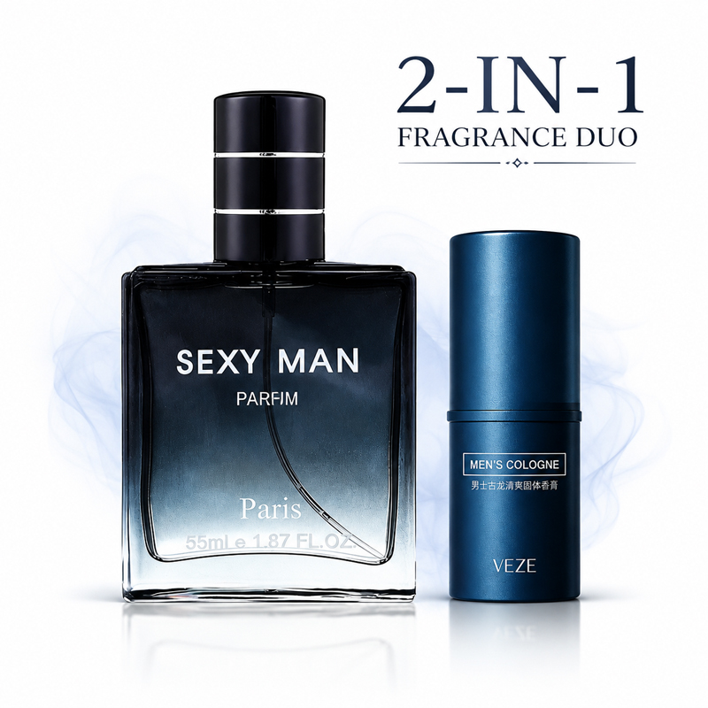 남성용 향수 세트 2-in-1 스프레이 & 솔리드 콜로 - Perfume Fragrance Gift Set 리뷰 및 가격