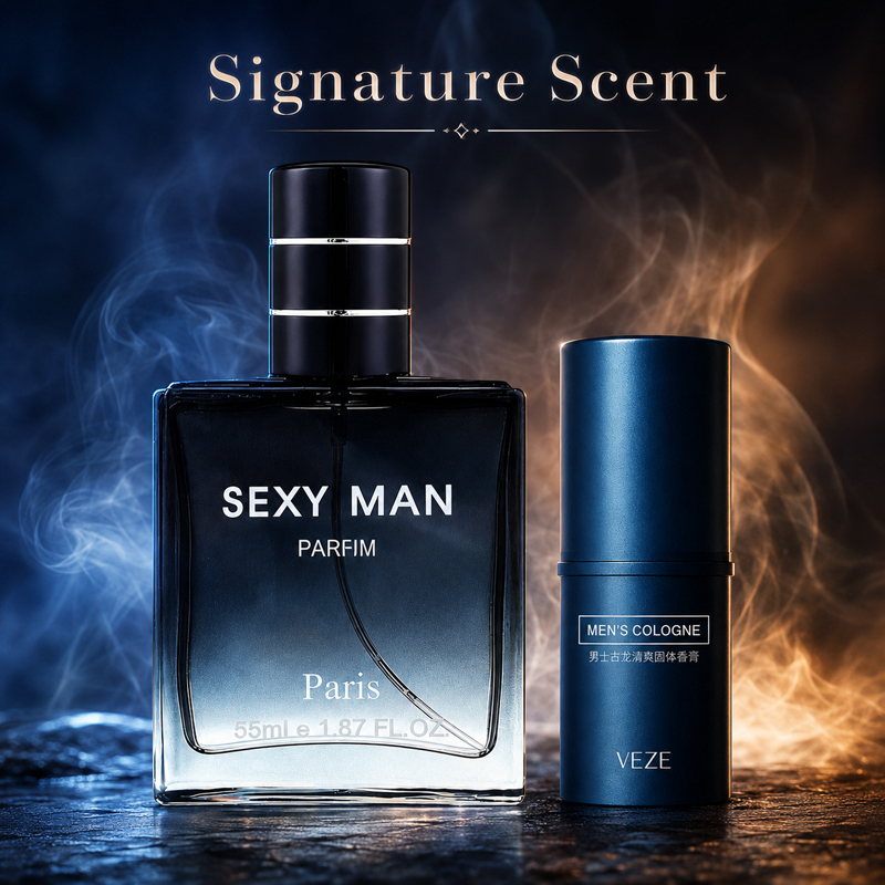 남성용 향수 세트 2-in-1 스프레이 & 솔리드 콜로 - Perfume Fragrance Gift Set 리뷰 및 가격