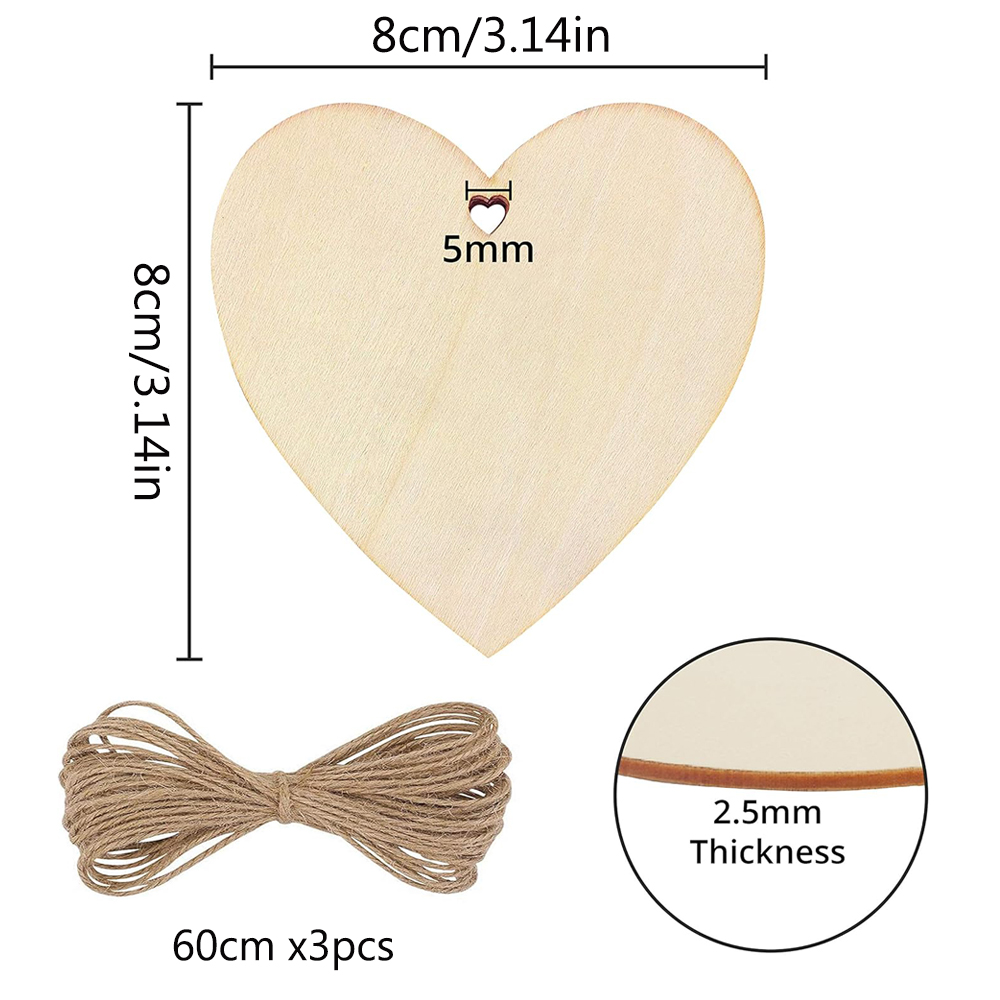 목재 하트 슬라이스 미완성 DIY 공예품, 목재 블랭크 - Oud Wood Chip 리뷰 및 가격