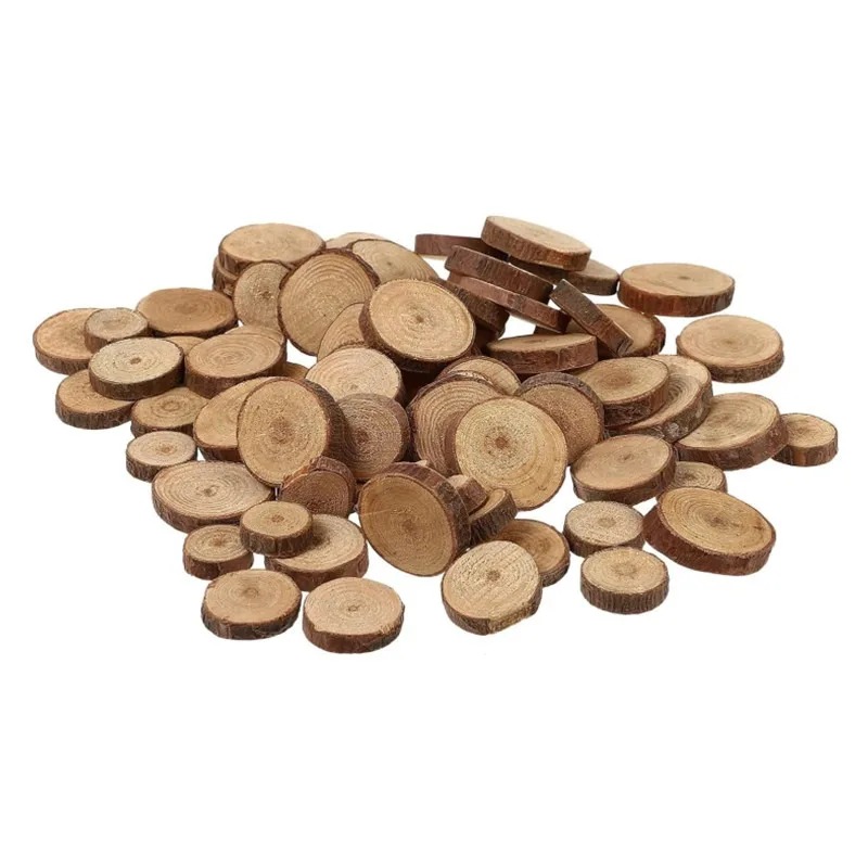 30개 1-3CM 미완성 나무 조각 센터피스용 원형 나 - Oud Wood Chip 리뷰 및 가격