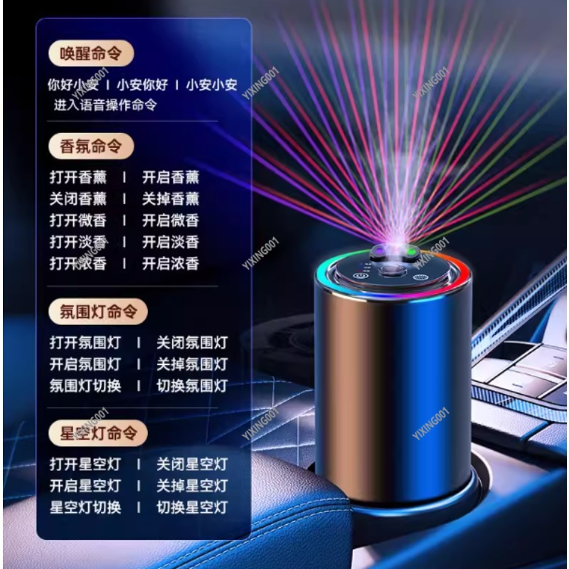 자동차 별빛 향기 디퓨저 - 음성 제어 자동 분사 향수 - Perfume Top Fragrance 리뷰 및 가격